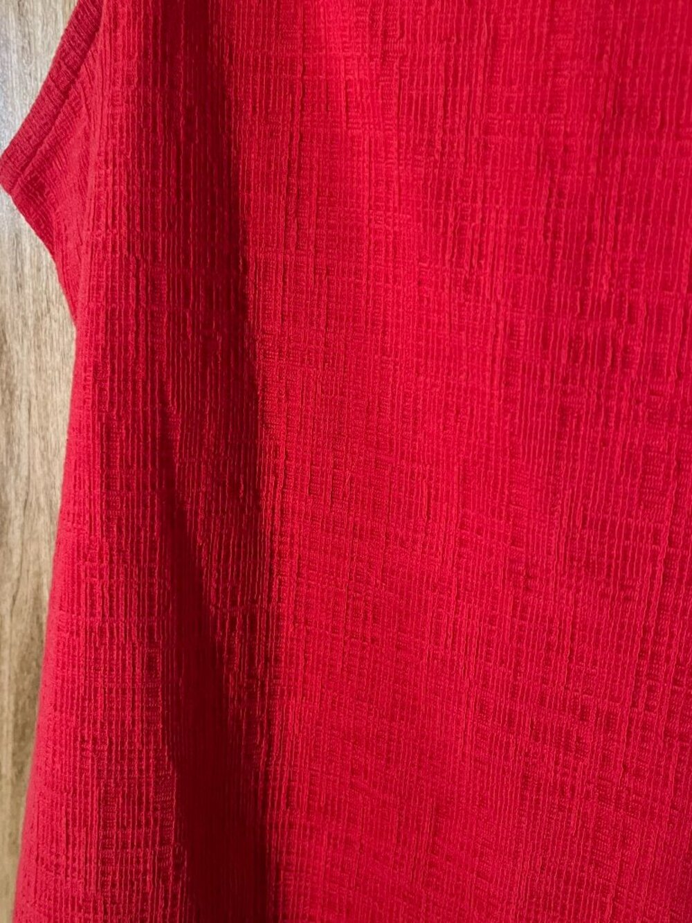 Madewell | Apron Tank Top | Large, red - Picture 5 of 9